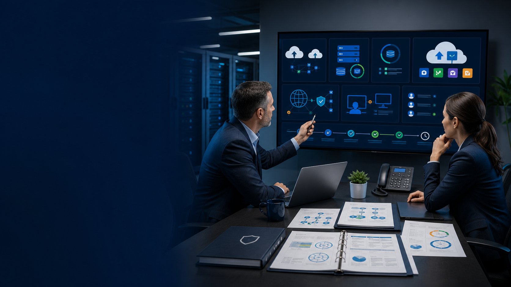 Business continuity planning for IT operations in Irvine and Orange County.