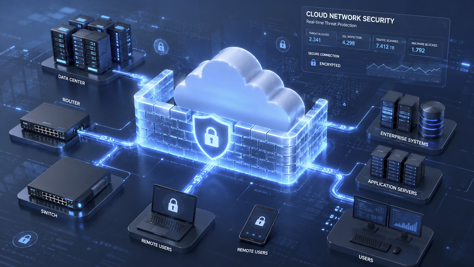 Firewall cleanup checklist and network security dashboard