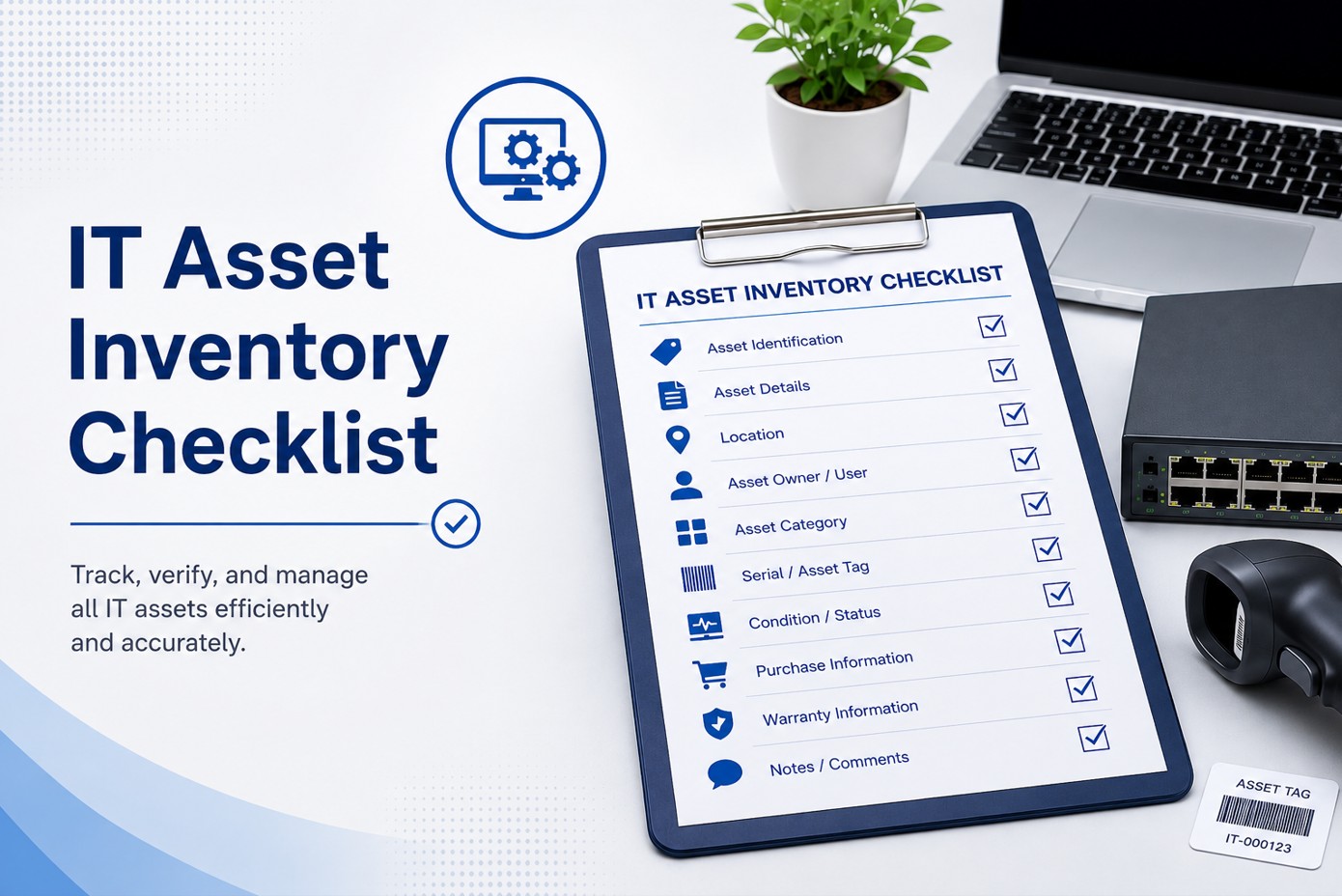 IT asset inventory assessment visual for IT Perfection