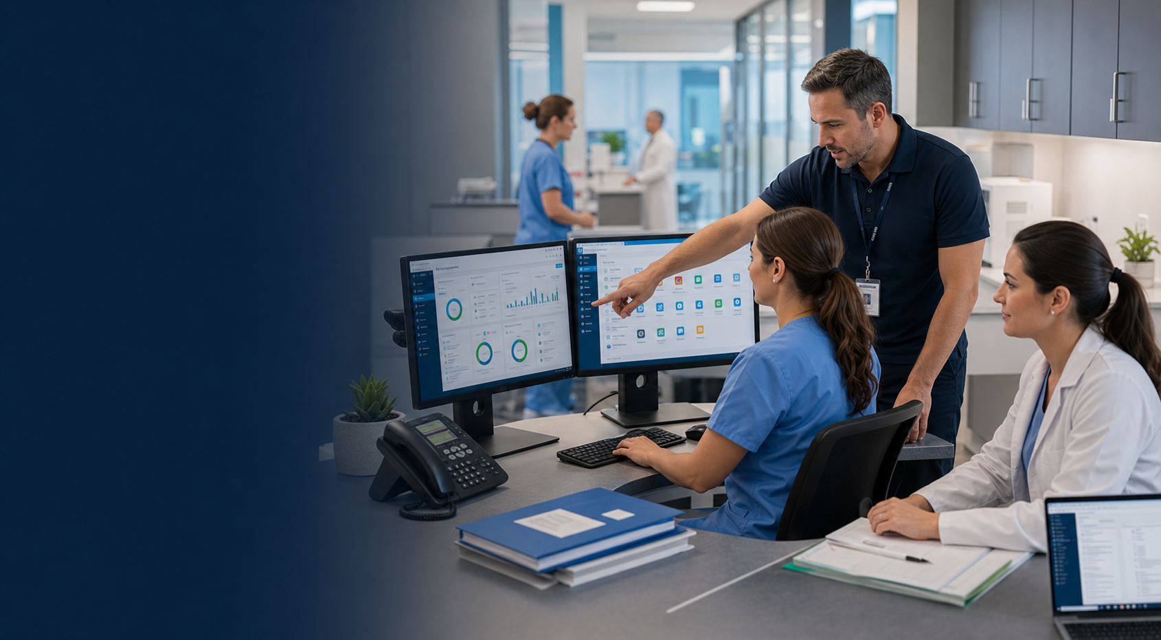 IT support for medical clinics in Irvine and Orange County.