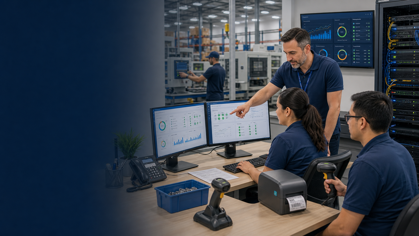 Managed IT services for manufacturing companies in Irvine and Orange County.