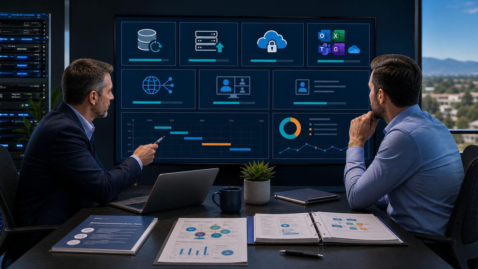 Microsoft 365 backup planning and recovery readiness dashboard