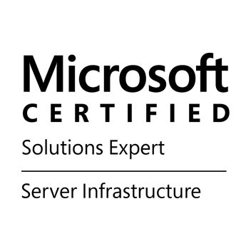 Microsoft Certified Solutions Expert 1 certification logo