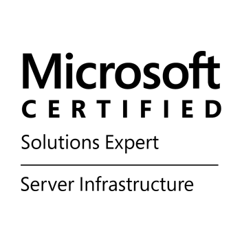 Microsoft Certified Solutions Expert 1 certification logo