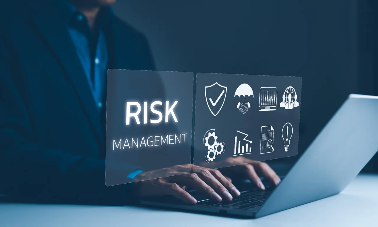 Business technology risk management interface used during IT project planning and implementation