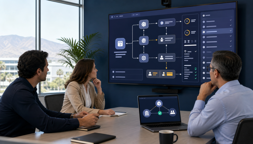 Microsoft 365 identity team reviewing admin consent, enterprise app permissions, and time-bound partner support access