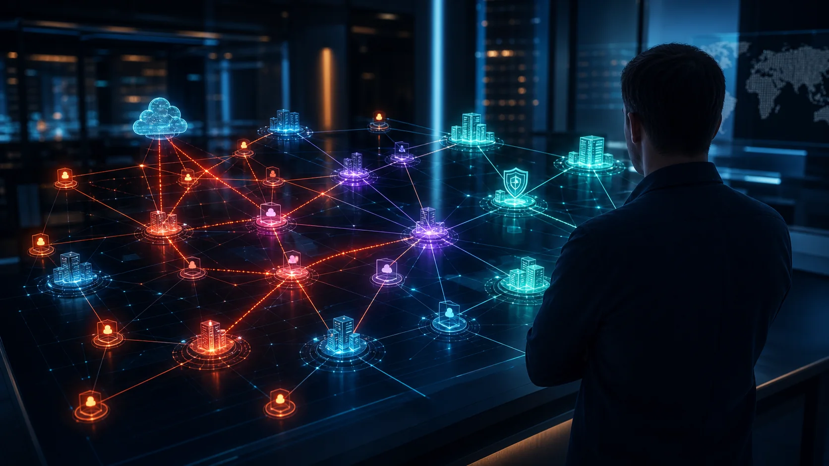 Security exposure management operations graph connecting attack paths, choke points, and critical assets