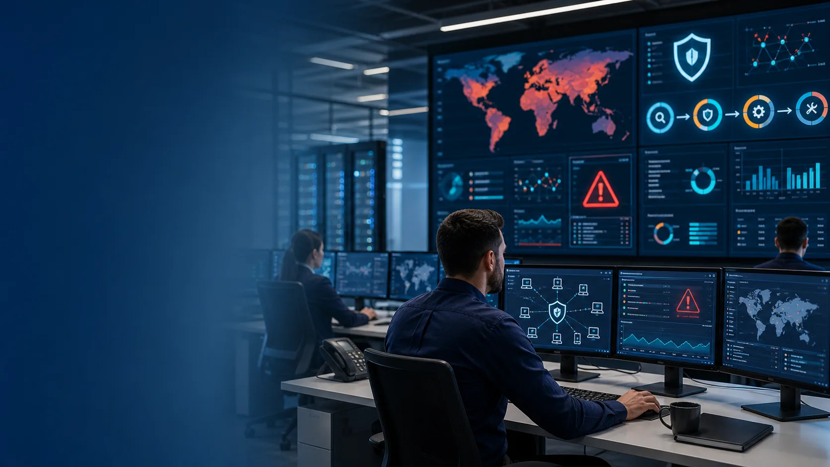 WordPress Database Security Guide realistic professional IT operations and cybersecurity image